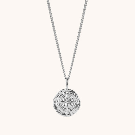 Guiding Star Necklace Silver
